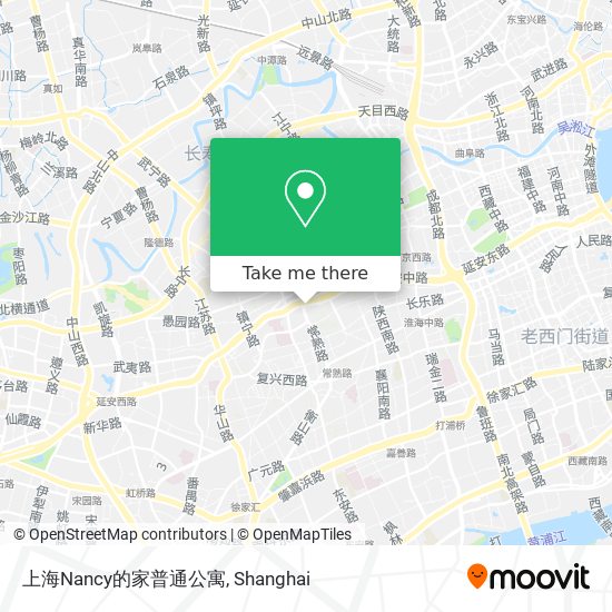 上海Nancy的家普通公寓 map