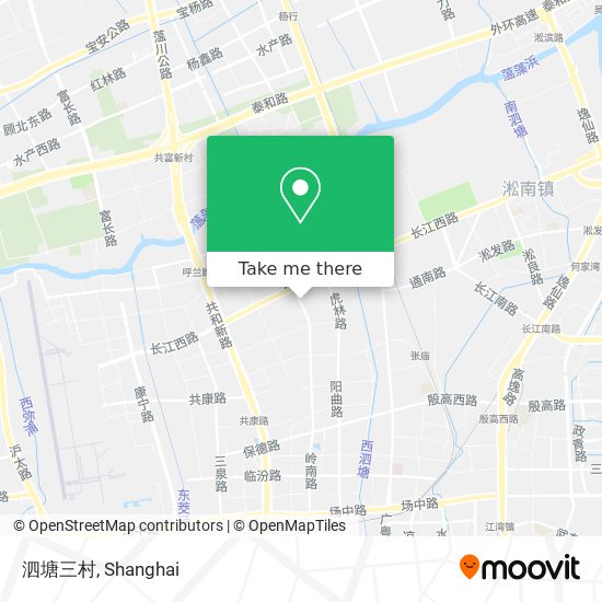 泗塘三村 map