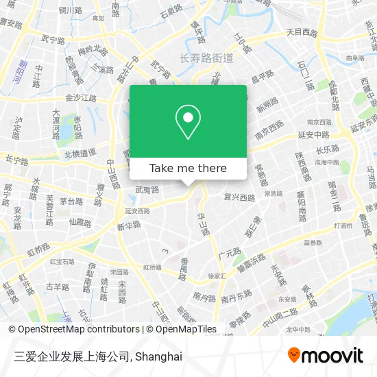 三爱企业发展上海公司 map