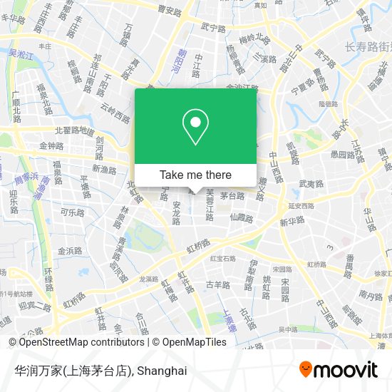 华润万家(上海茅台店) map