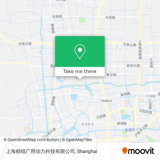 上海精锐广用动力科技有限公司 map