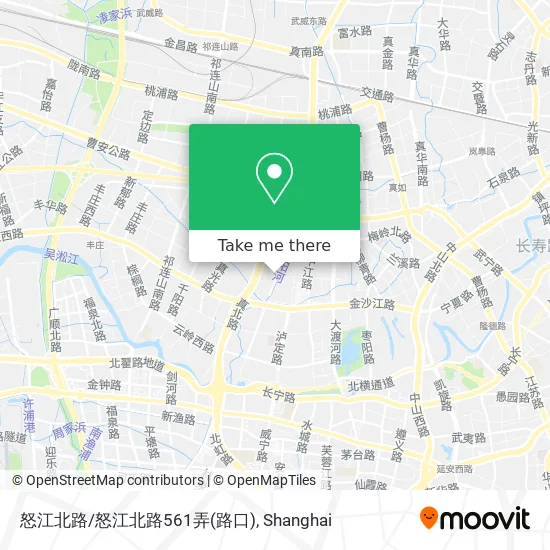 怒江北路/怒江北路561弄(路口) map