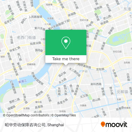 昭华劳动保障咨询公司 map