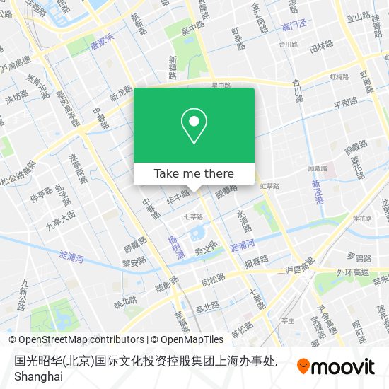 国光昭华(北京)国际文化投资控股集团上海办事处 map