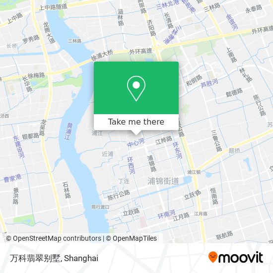 万科翡翠别墅 map