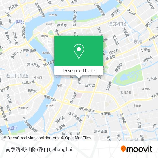 南泉路/峨山路(路口) map