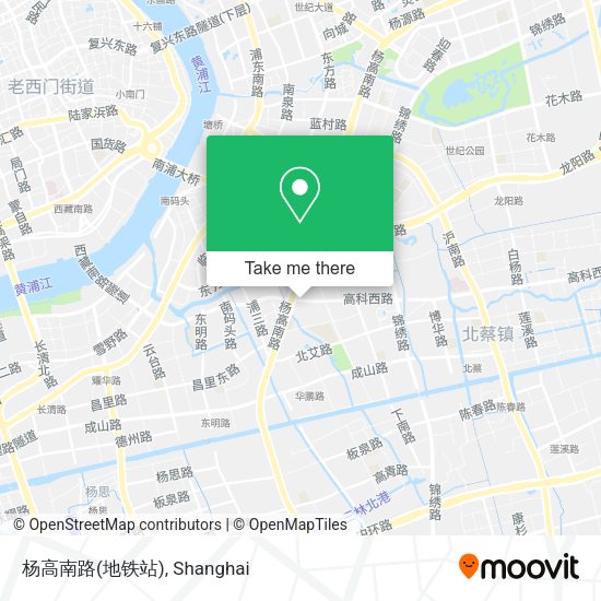 杨高南路(地铁站) map