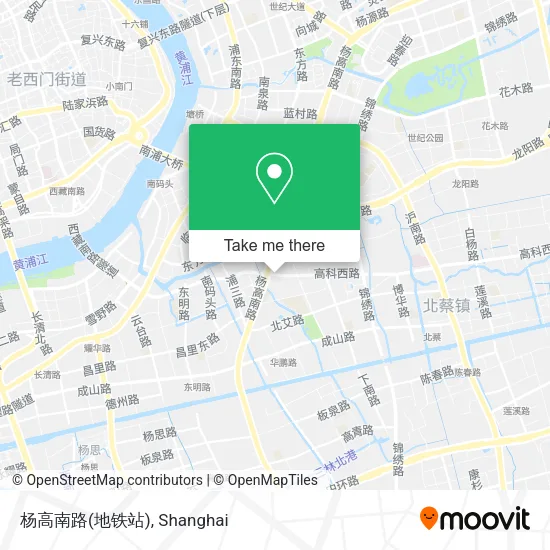 杨高南路(地铁站) map