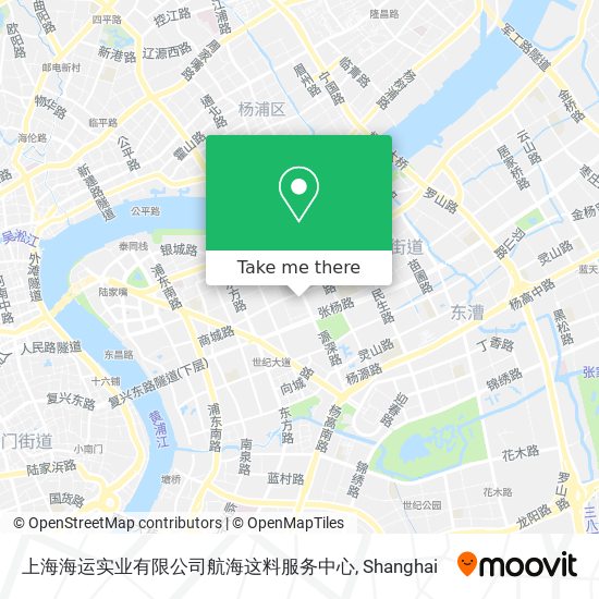 上海海运实业有限公司航海这料服务中心 map