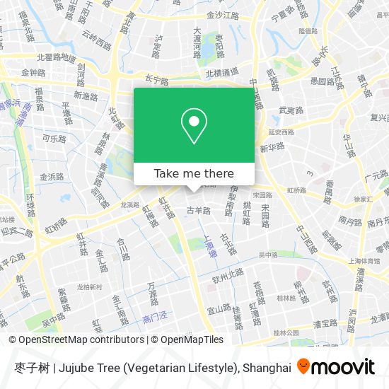 枣子树 | Jujube Tree (Vegetarian Lifestyle) map