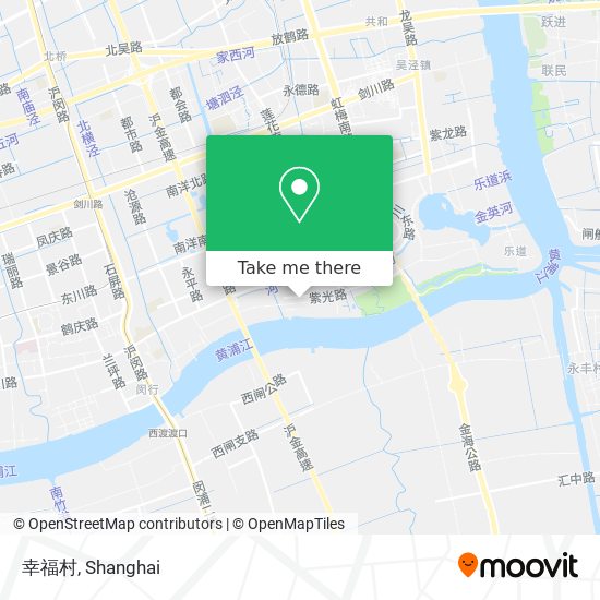幸福村 map