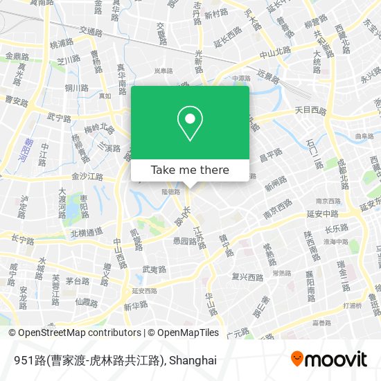 951路(曹家渡-虎林路共江路) map
