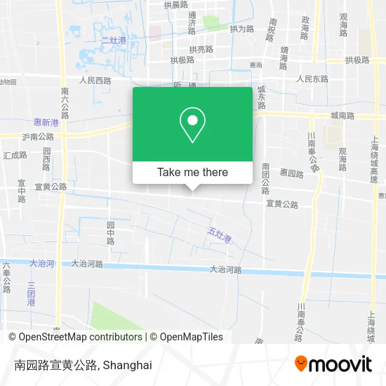 南园路宣黄公路 map