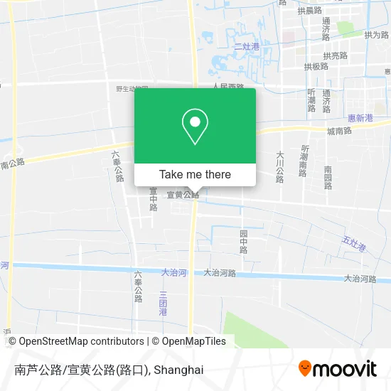 南芦公路/宣黄公路(路口) map
