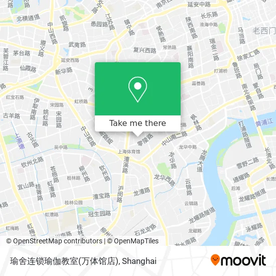 瑜舍连锁瑜伽教室(万体馆店) map