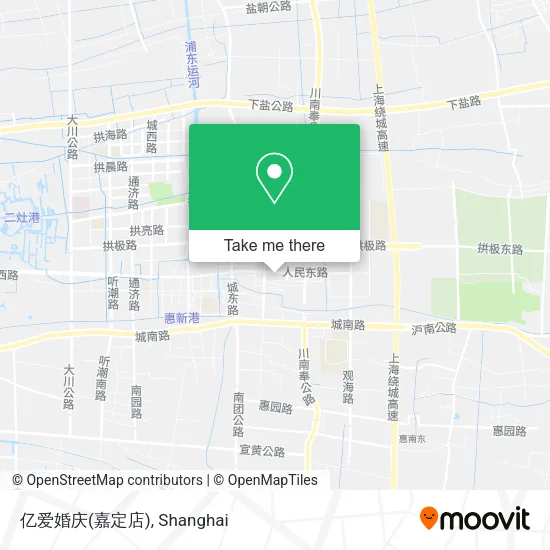 亿爱婚庆(嘉定店) map