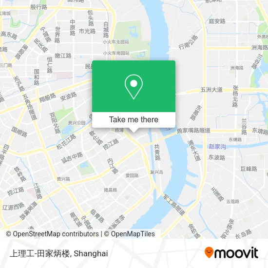 上理工-田家炳楼 map