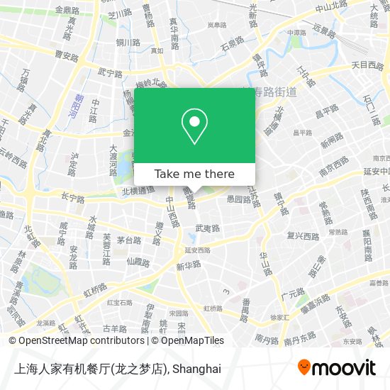 上海人家有机餐厅(龙之梦店) map