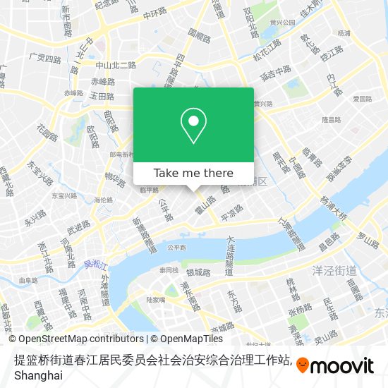 提篮桥街道春江居民委员会社会治安综合治理工作站 map