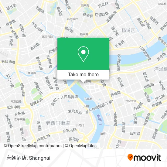 唐朝酒店 map