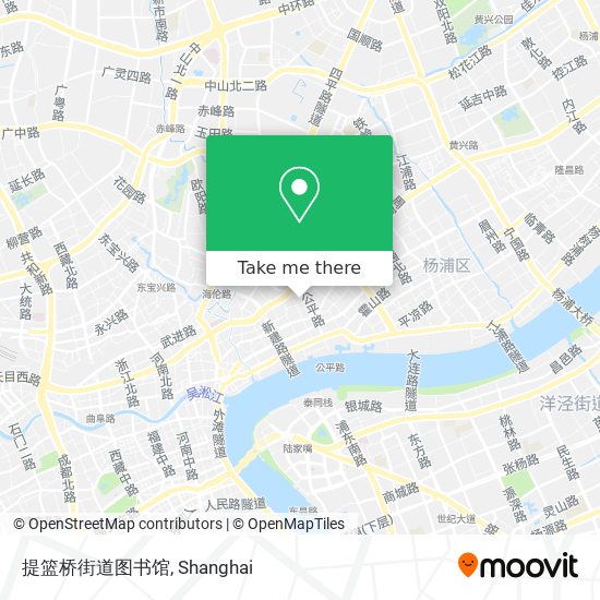 提篮桥街道图书馆 map