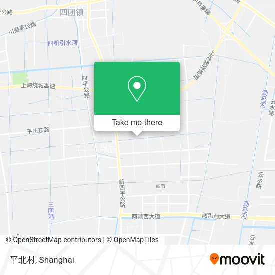 平北村 map