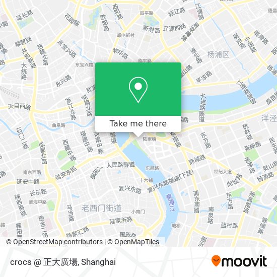 crocs @  正大廣場 map