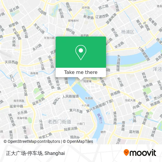 正大广场-停车场 map