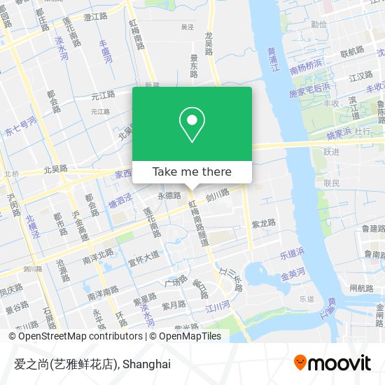 爱之尚(艺雅鲜花店) map