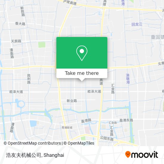 浩友夫机械公司 map