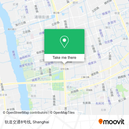 轨道交通8号线 map