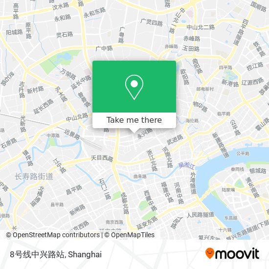 8号线中兴路站 map