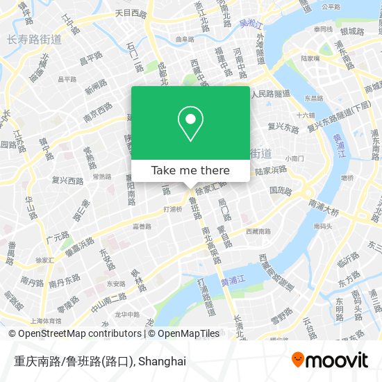 重庆南路/鲁班路(路口) map