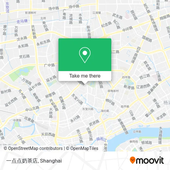 一点点奶茶店 map