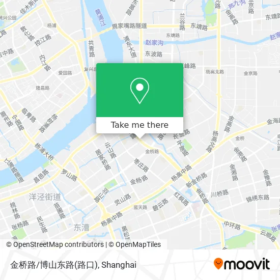 金桥路/博山东路(路口) map