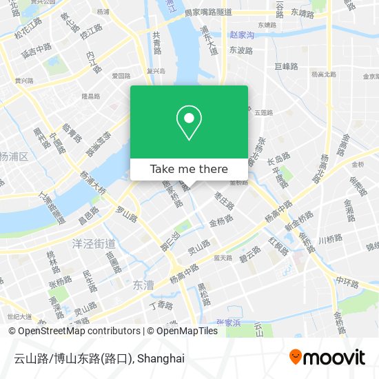 云山路/博山东路(路口) map