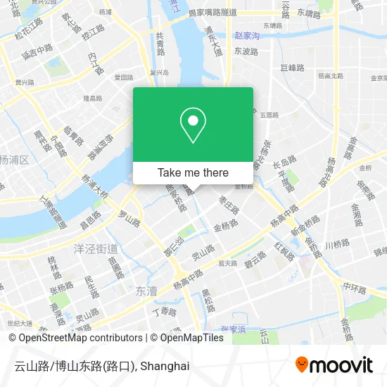 云山路/博山东路(路口) map