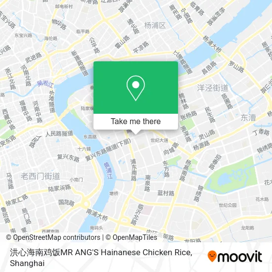 洪心海南鸡饭MR ANG′S Hainanese Chicken Rice map