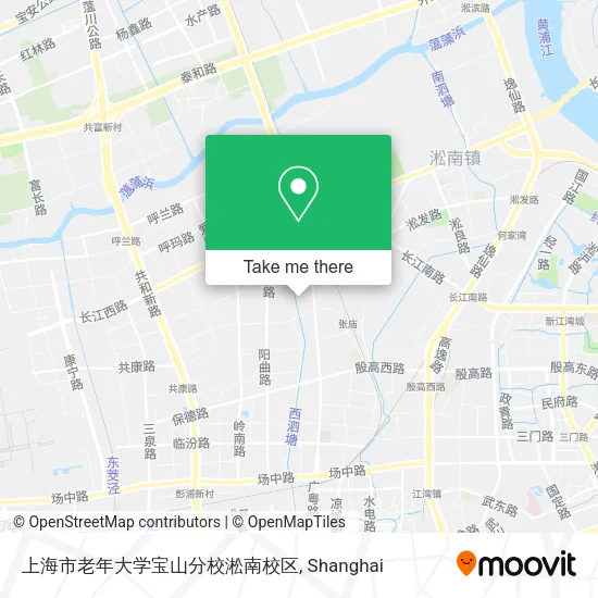 上海市老年大学宝山分校淞南校区 map