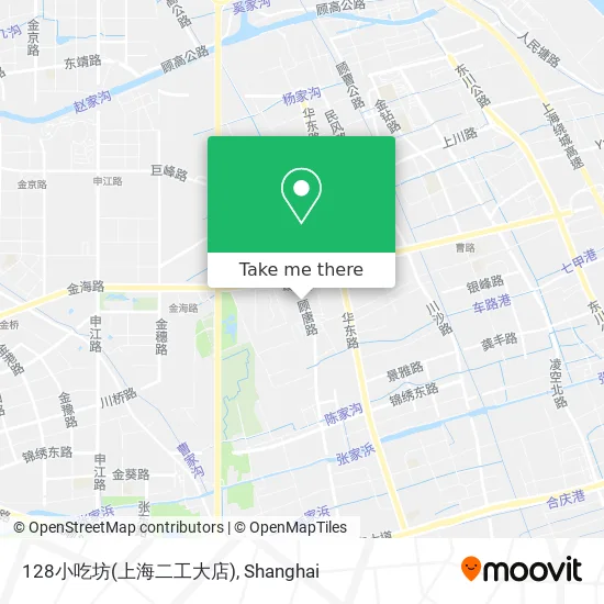 128小吃坊(上海二工大店) map