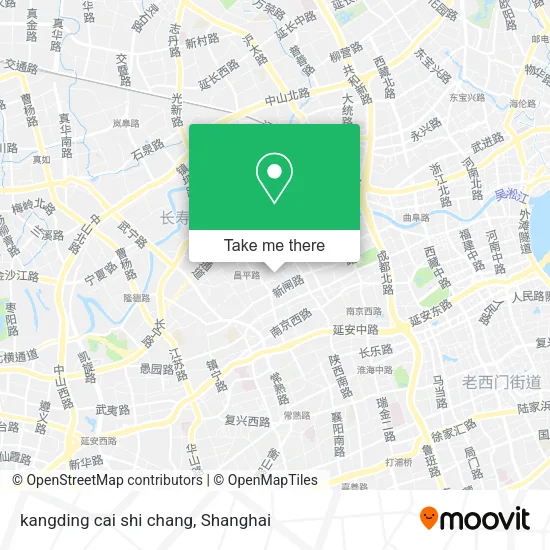 kangding cai shi chang map