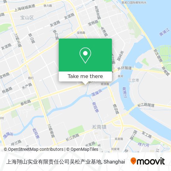 上海翔山实业有限责任公司吴松产业基地 map