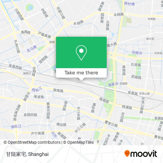 甘陆家宅 map