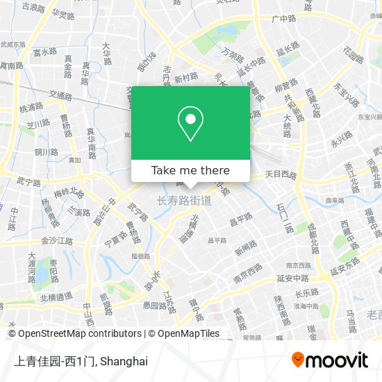 上青佳园-西1门 map