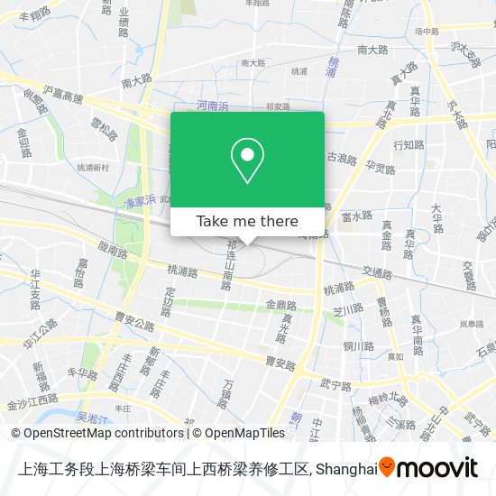 上海工务段上海桥梁车间上西桥梁养修工区 map