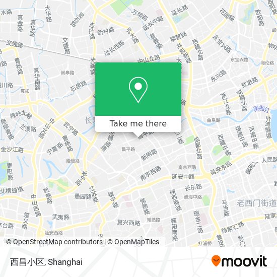 西昌小区 map
