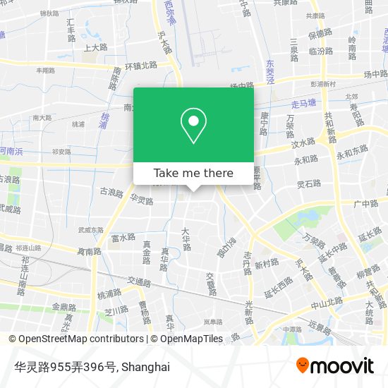 华灵路955弄396号 map