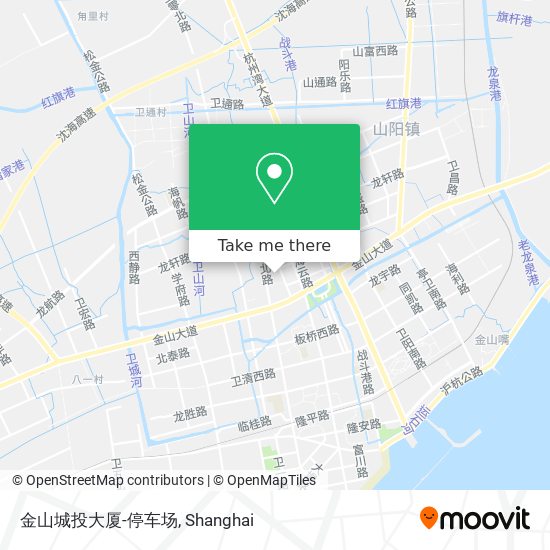 金山城投大厦-停车场 map