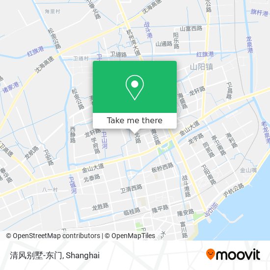 清风别墅-东门 map