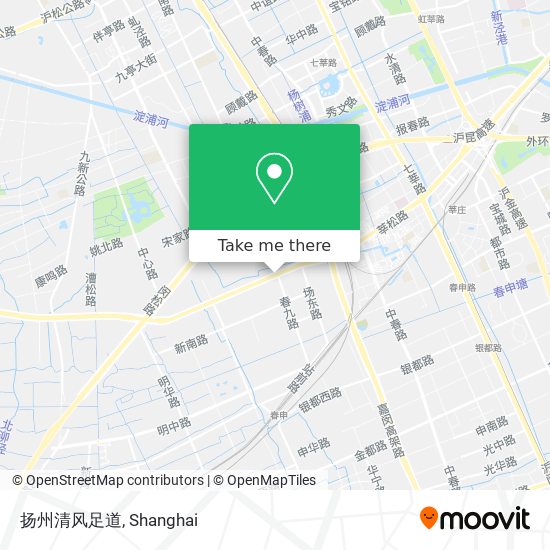 扬州清风足道 map